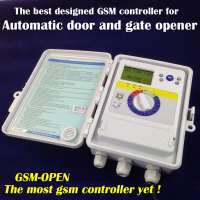 Swing gate opener / gsm controller for electric gate remote control and security