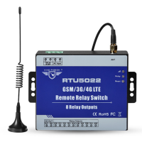 Wireless 8 Digital 0utput Support Modbus RTU and Cloud Platform Relay Remote Controller RTU5022